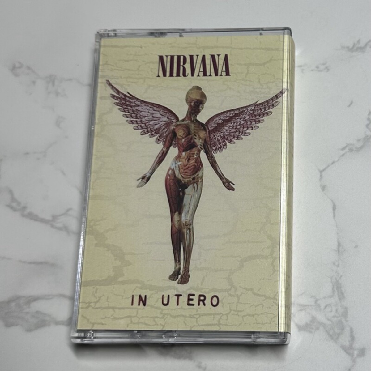 Vintage Collection - Nirvana in Utero Cassette Tape Grunge
