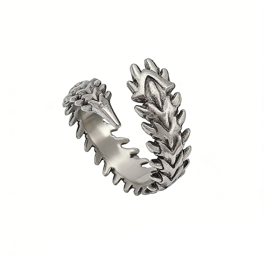 Vintage Items - Vintage Punk Centipede Couple Ring Gothic