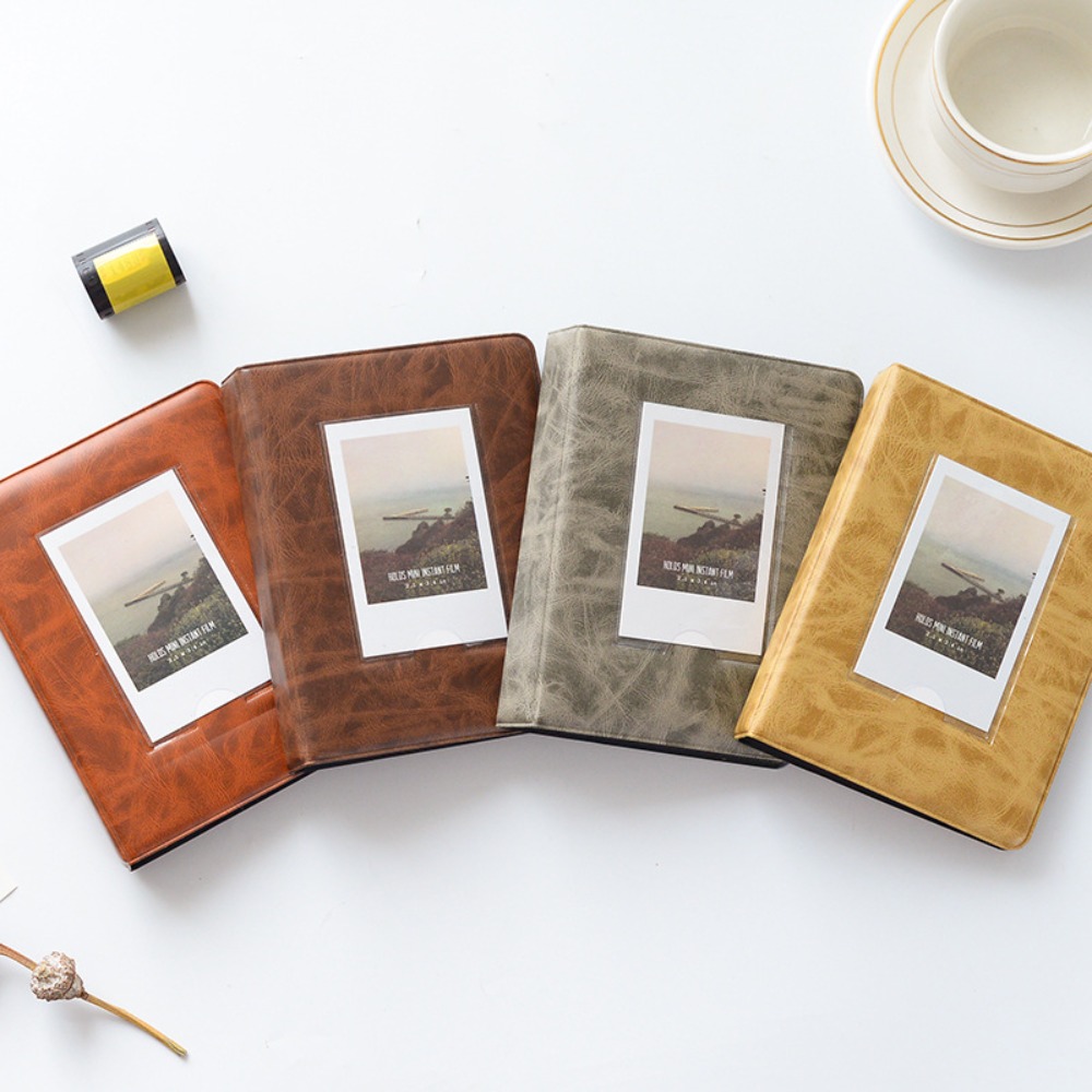 Polaroid Photo Album - Retro 3Inches 64 Pockets Photo Album