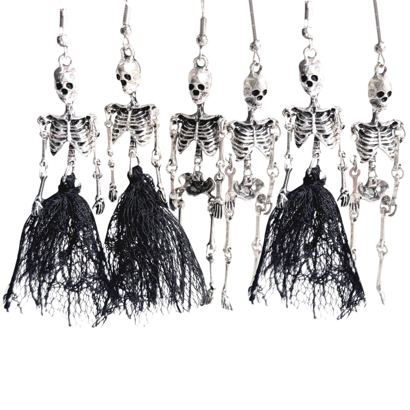 1 Pair Halloween Vintage Skele - Vintage Toys Collection recension och pris