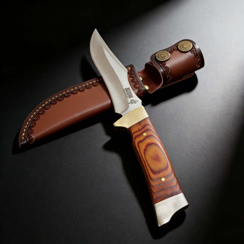 Vintage Straight Blade Knife w - Vintage Collectible Knife recension och pris
