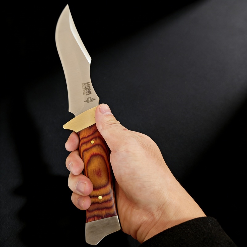 Vintage Straight Blade Knife w - Vintage Collectible Knife recension och pris