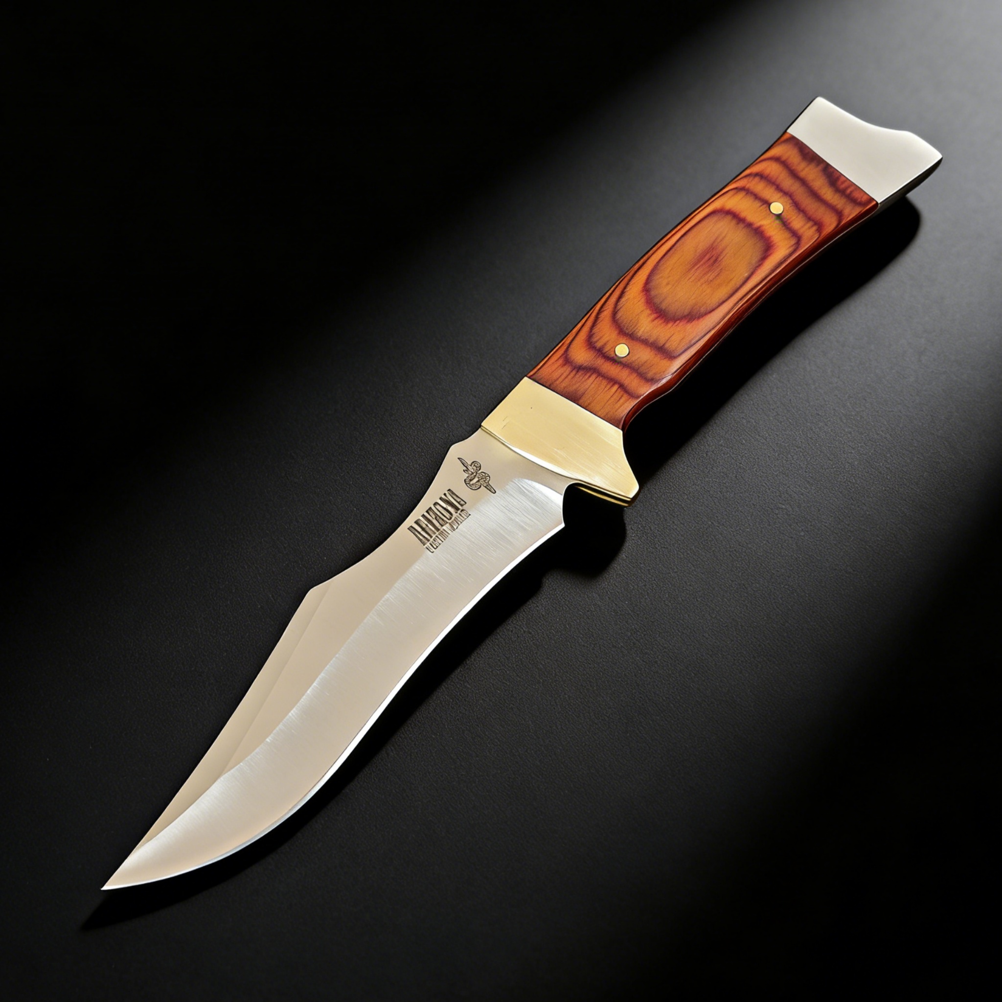 Vintage Straight Blade Knife w - Vintage Collectible Knife recension och pris