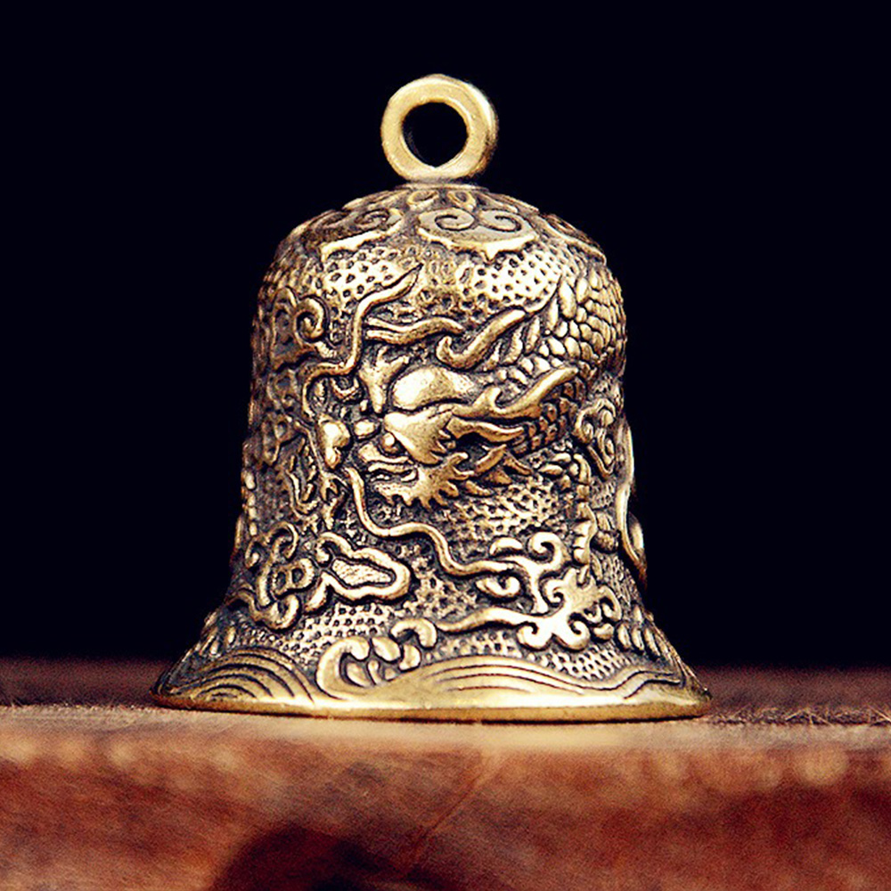 New Vintage Brass Bell Carved  - Vintage Collectible Bells recension och pris