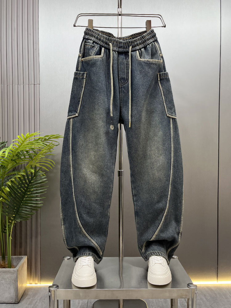 Warm Fce Lined Waed Denim Jean - Vintage Collectible Knife recension och pris