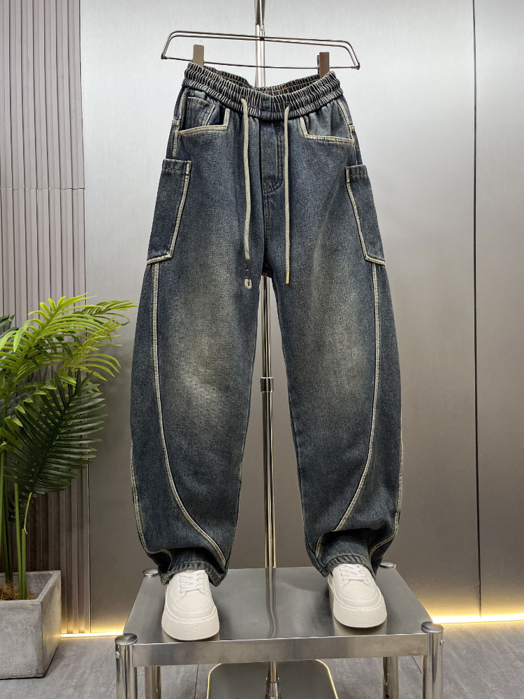 Warm Fce Lined Waed Denim Jean - Vintage Collectible Knife recension och pris