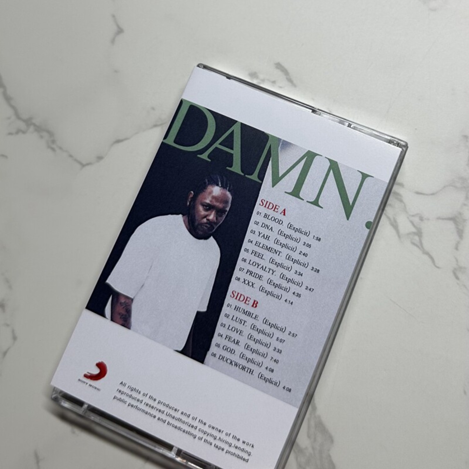 Kendrick Lamar DAMN. Conscious - Vintage Collection recension och pris