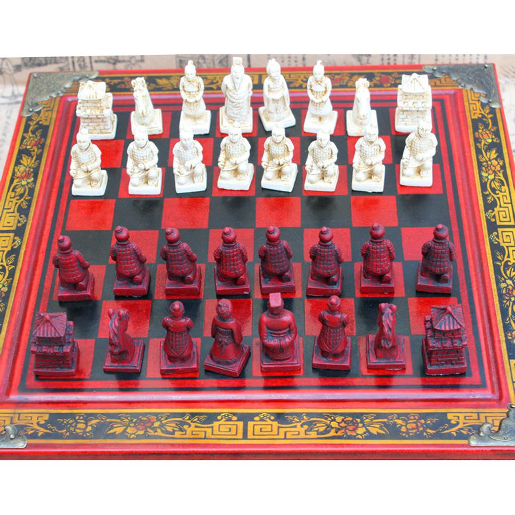 Resin Chinese Chess Set Classi - Vintage Collectible Board Games recension och pris