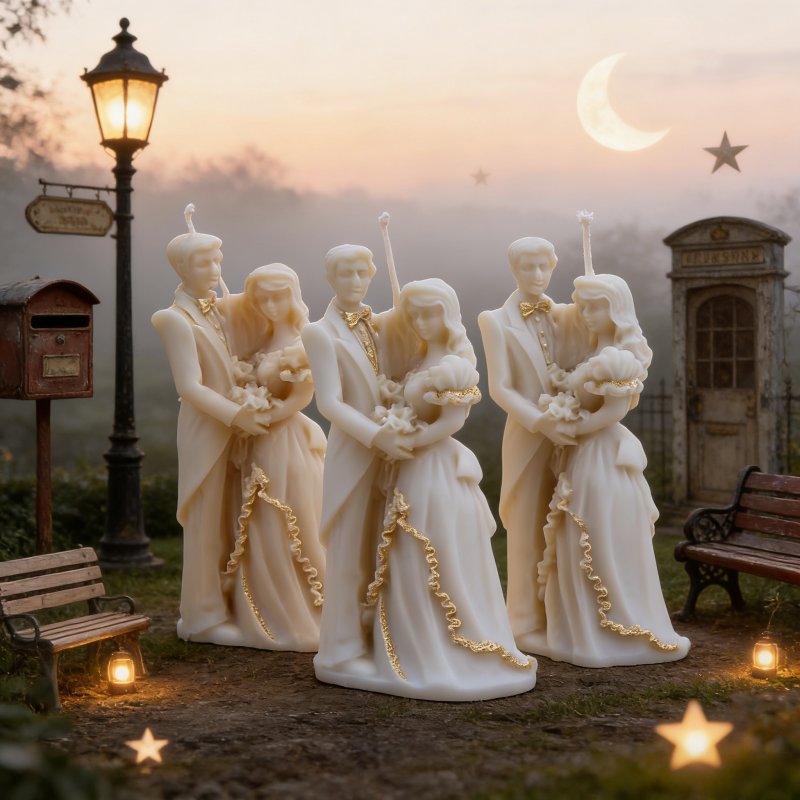 Bride and Groom Silicone Mold  - Vintage Toys Collection recension och pris