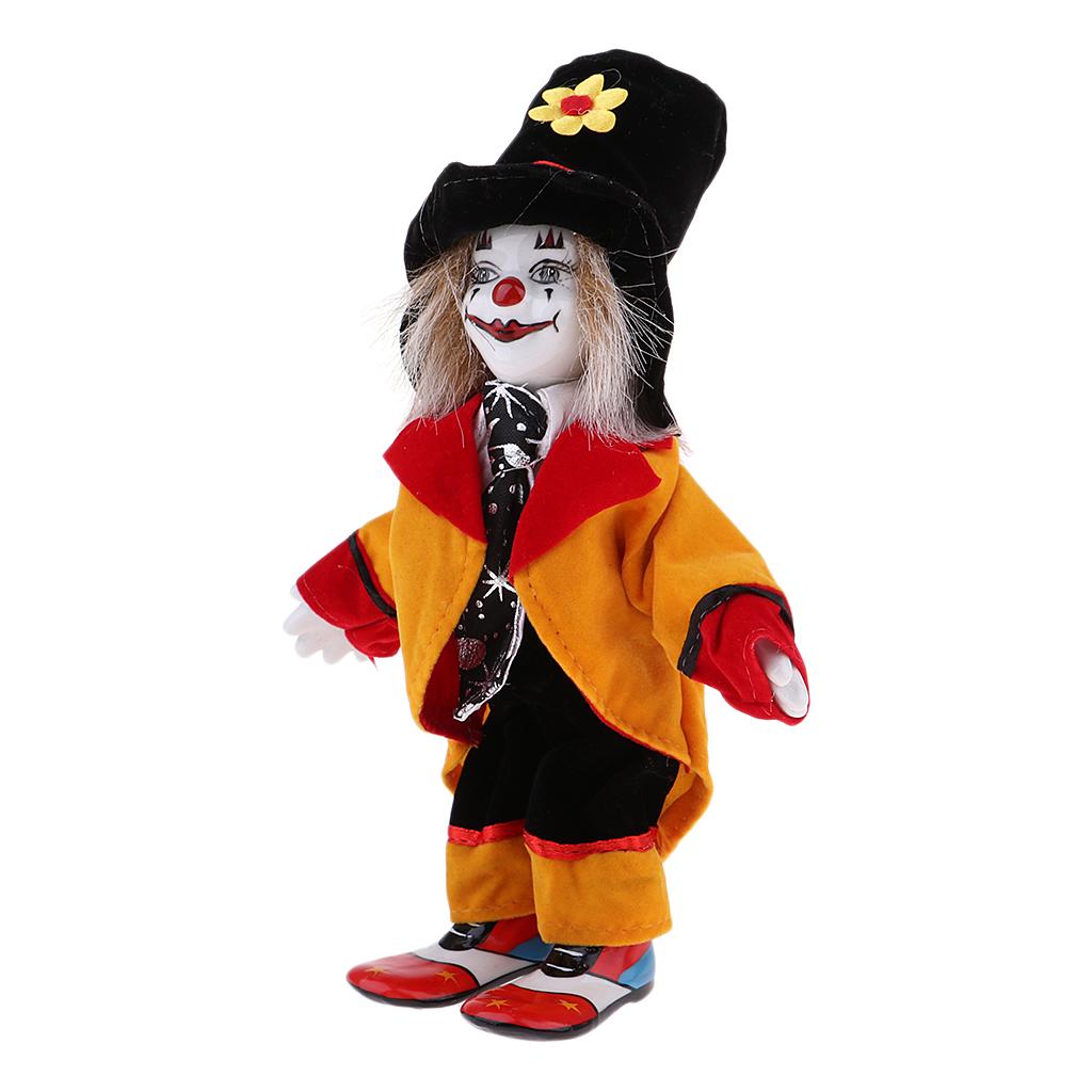 Vintage Porcelain Clown Doll A - Vintage Collectible Clowns recension och pris