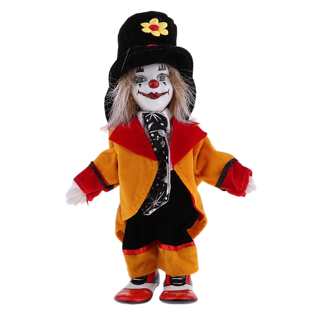 Vintage Porcelain Clown Doll A - Vintage Collectible Clowns recension och pris