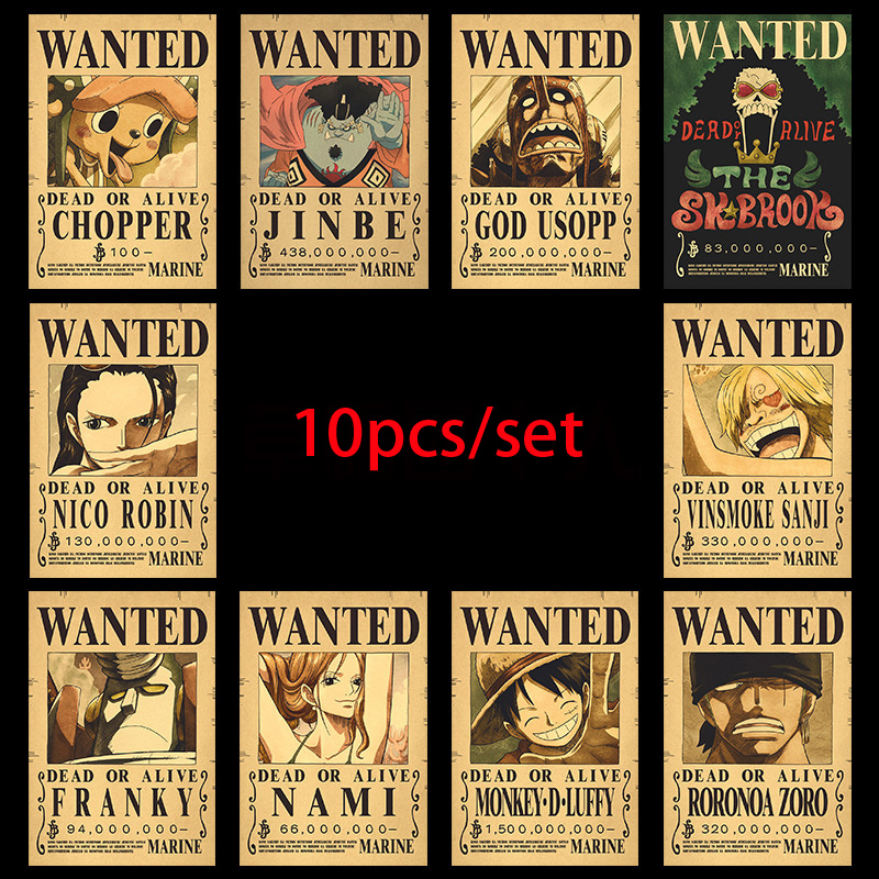 10pcs Anime One Piece Luffy 3  - Vintage Toys Collection recension och pris