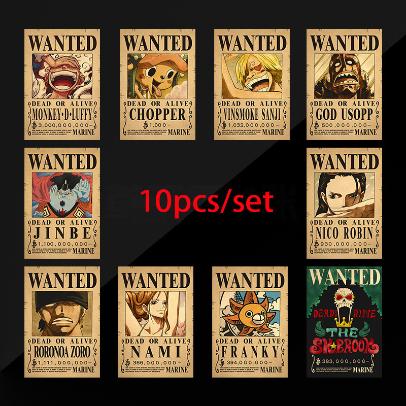 10pcs Anime One Piece Luffy 3  - Vintage Toys Collection recension och pris