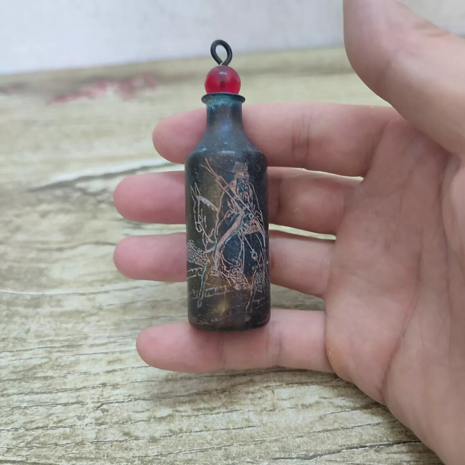 Chinese Antique Vintage Copper - Vintage Collectible Bottles recension och pris
