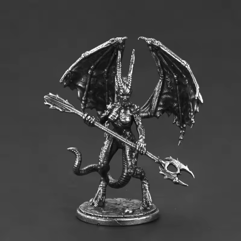 Vintage Metal Hell Demon Soldi - Vintage Collectible Board Games recension och pris