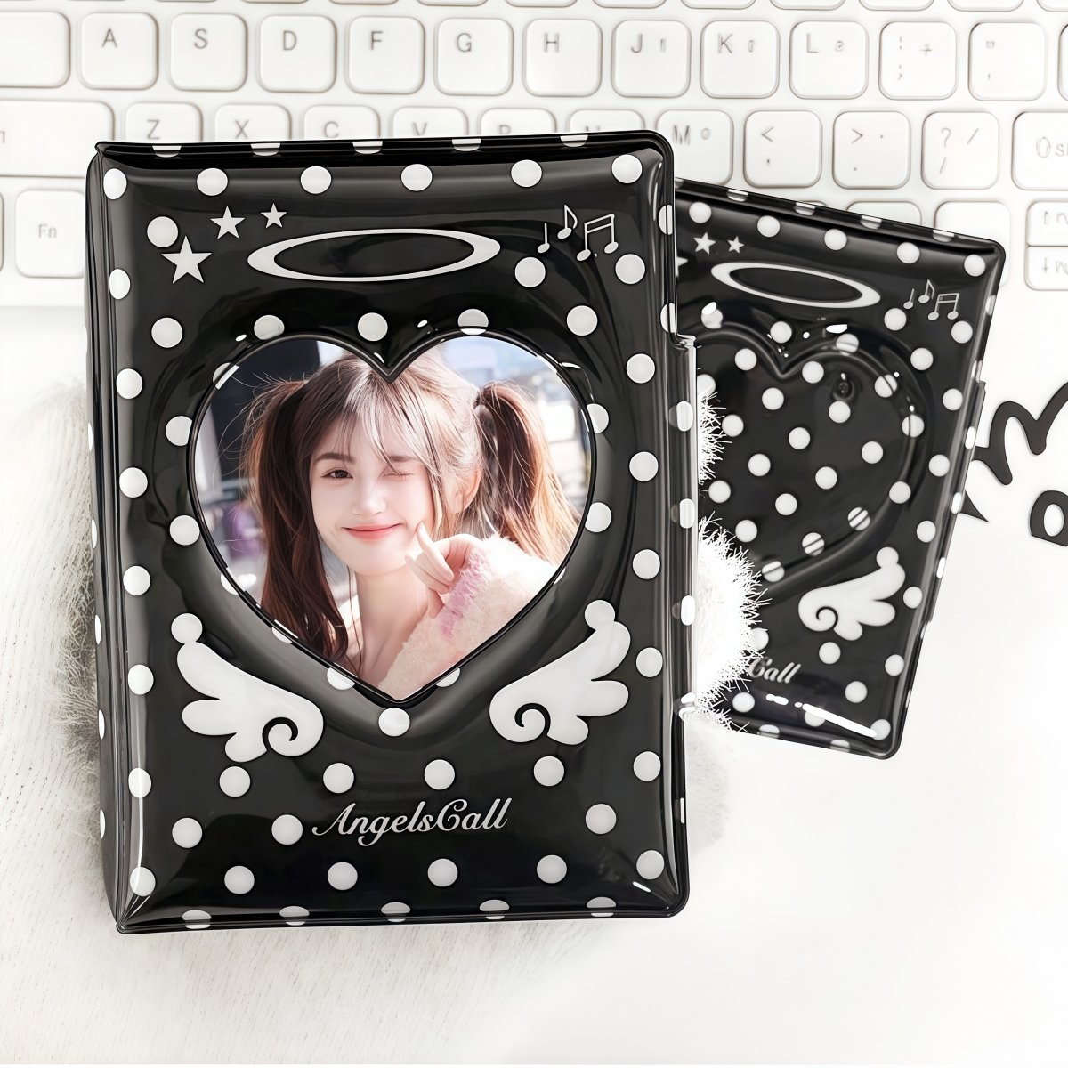 3in Photo Card Holder Cute Bla - Polaroid Photo Album recension och pris