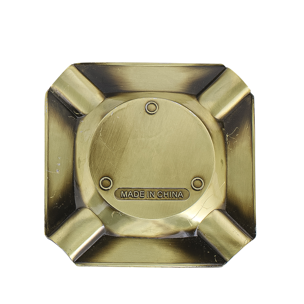Vintage Brass Ashtray Retro Ch - Vintage Collectible Ashtrays recension och pris