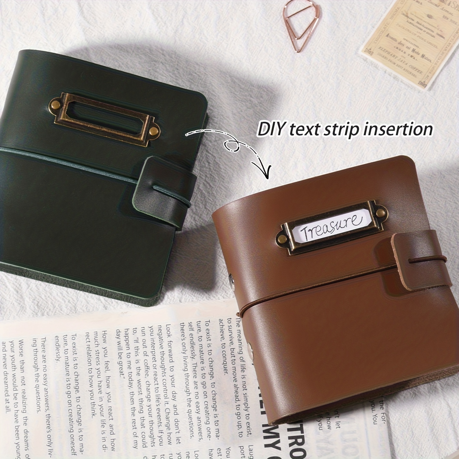 Photo Album Storage, Retro Lea - Polaroid Photo Album recension och pris