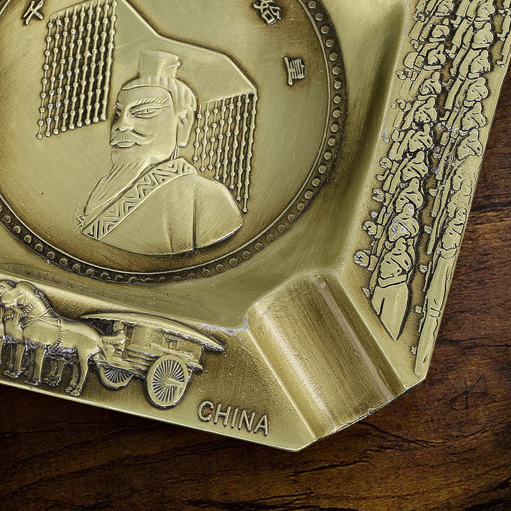 Vintage Zinc Alloy Ashtray Eng - Vintage Collectible Ashtrays recension och pris