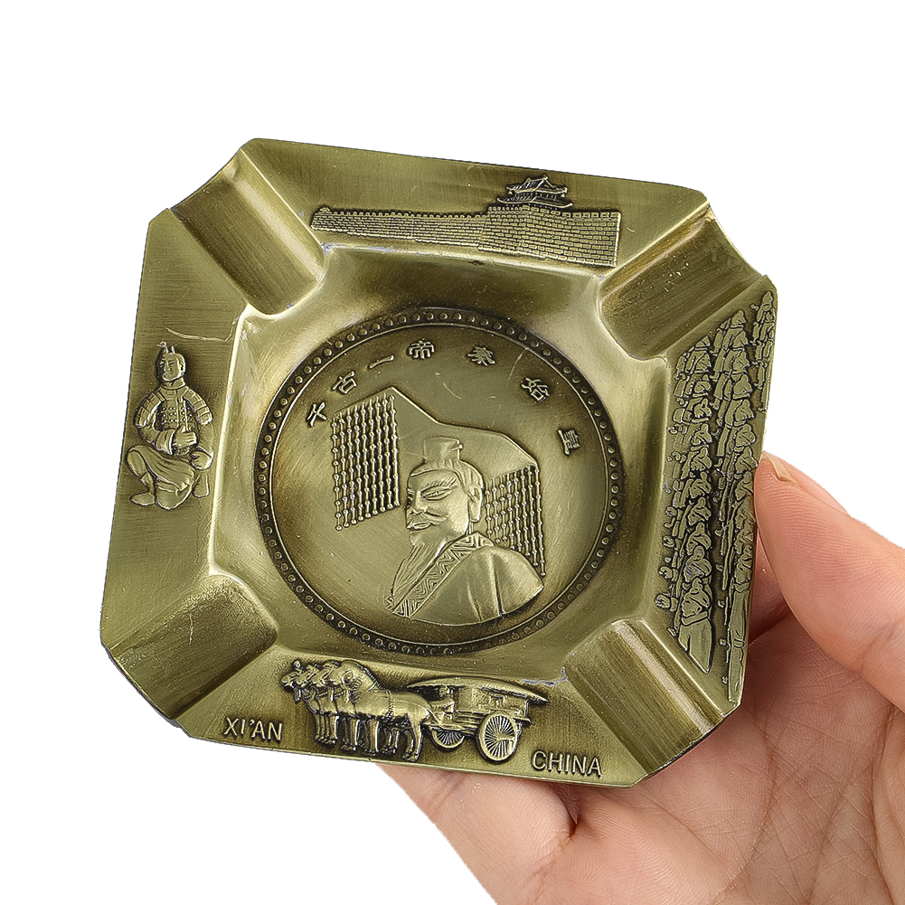 Vintage Zinc Alloy Ashtray Eng - Vintage Collectible Ashtrays recension och pris