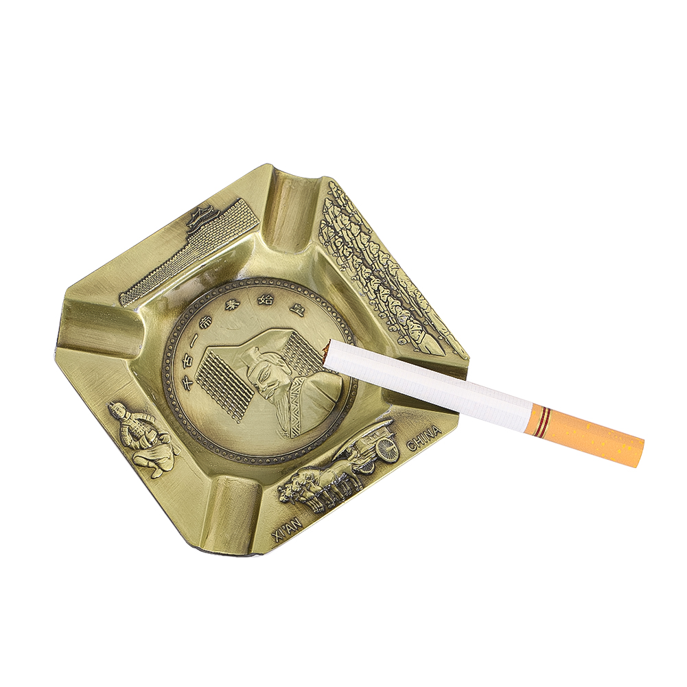 Vintage Zinc Alloy Ashtray Eng - Vintage Collectible Ashtrays recension och pris