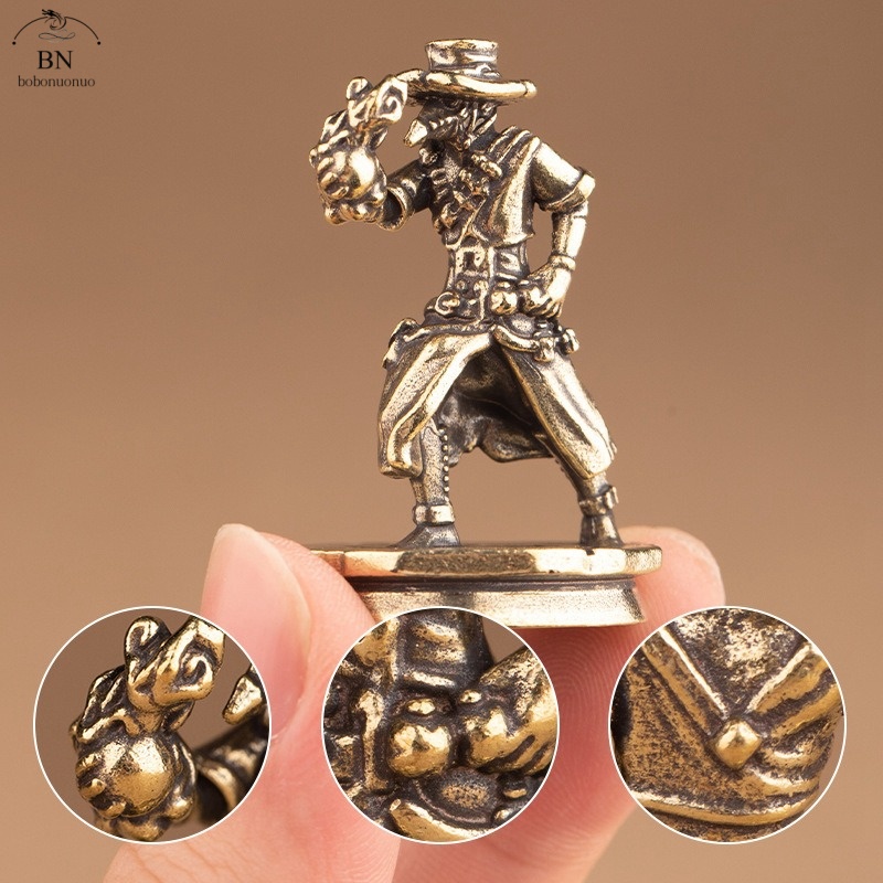 solid Brass Dance Cowboy Figur - Vintage Toys Collection recension och pris