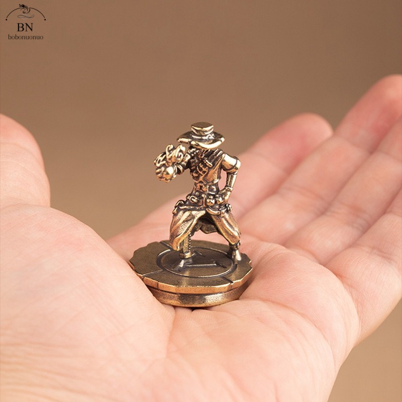 solid Brass Dance Cowboy Figur - Vintage Toys Collection recension och pris