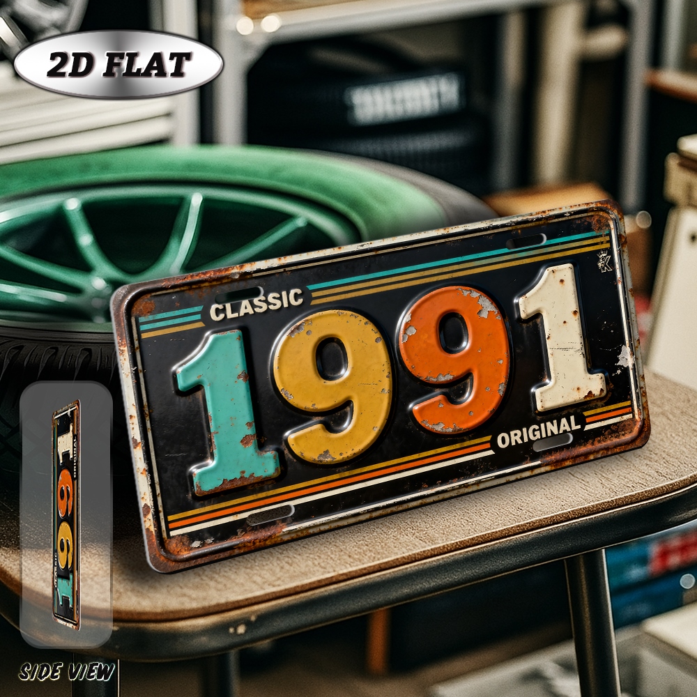 2D Flat, [2D Flat] 1pc Vintage - Vintage Collectible Plates recension och pris