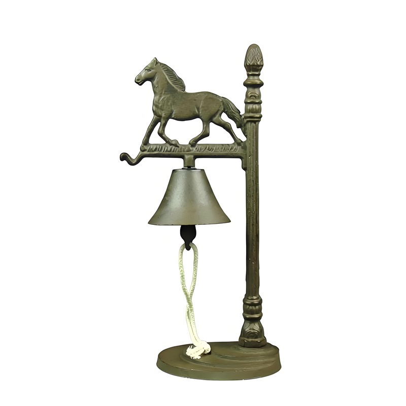 Vintage Cast Iron Horse Dining - Vintage Collectible Bells recension och pris