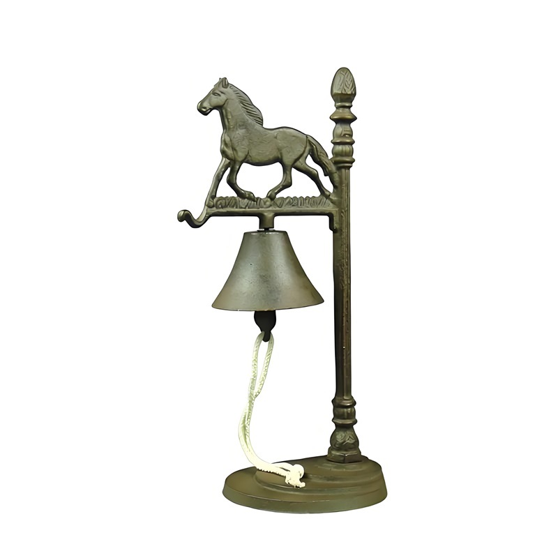 Vintage Cast Iron Horse Dining - Vintage Collectible Bells recension och pris