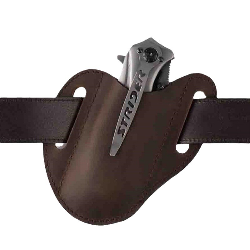 New Leather Case For Folding K - Vintage Collectible Knife recension och pris