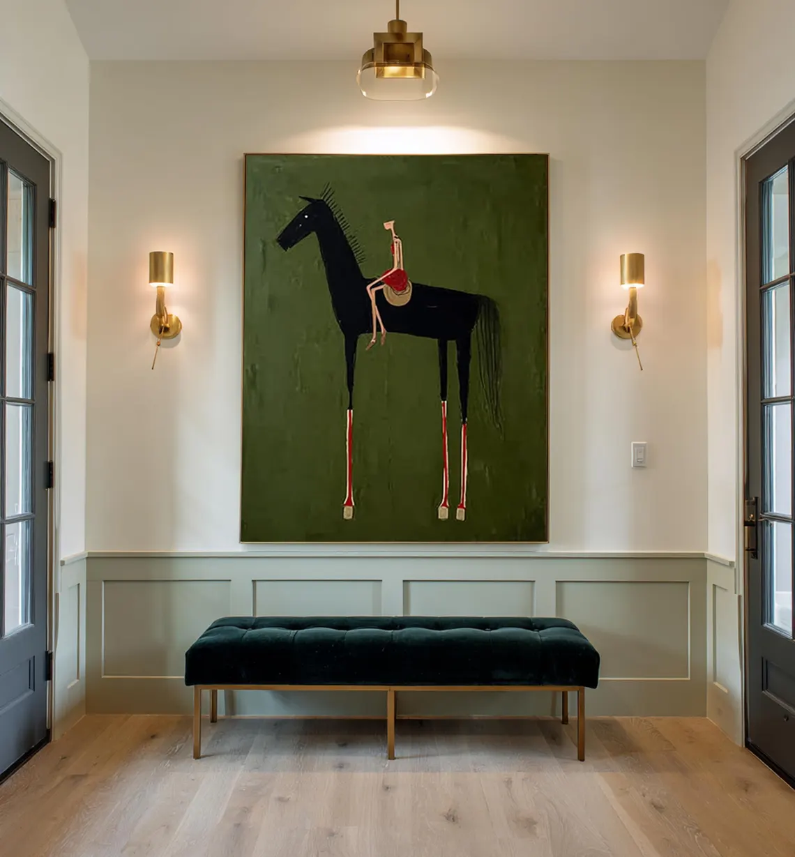 horse art Neutral Home Decorpa - Vintage Toys Collection recension och pris