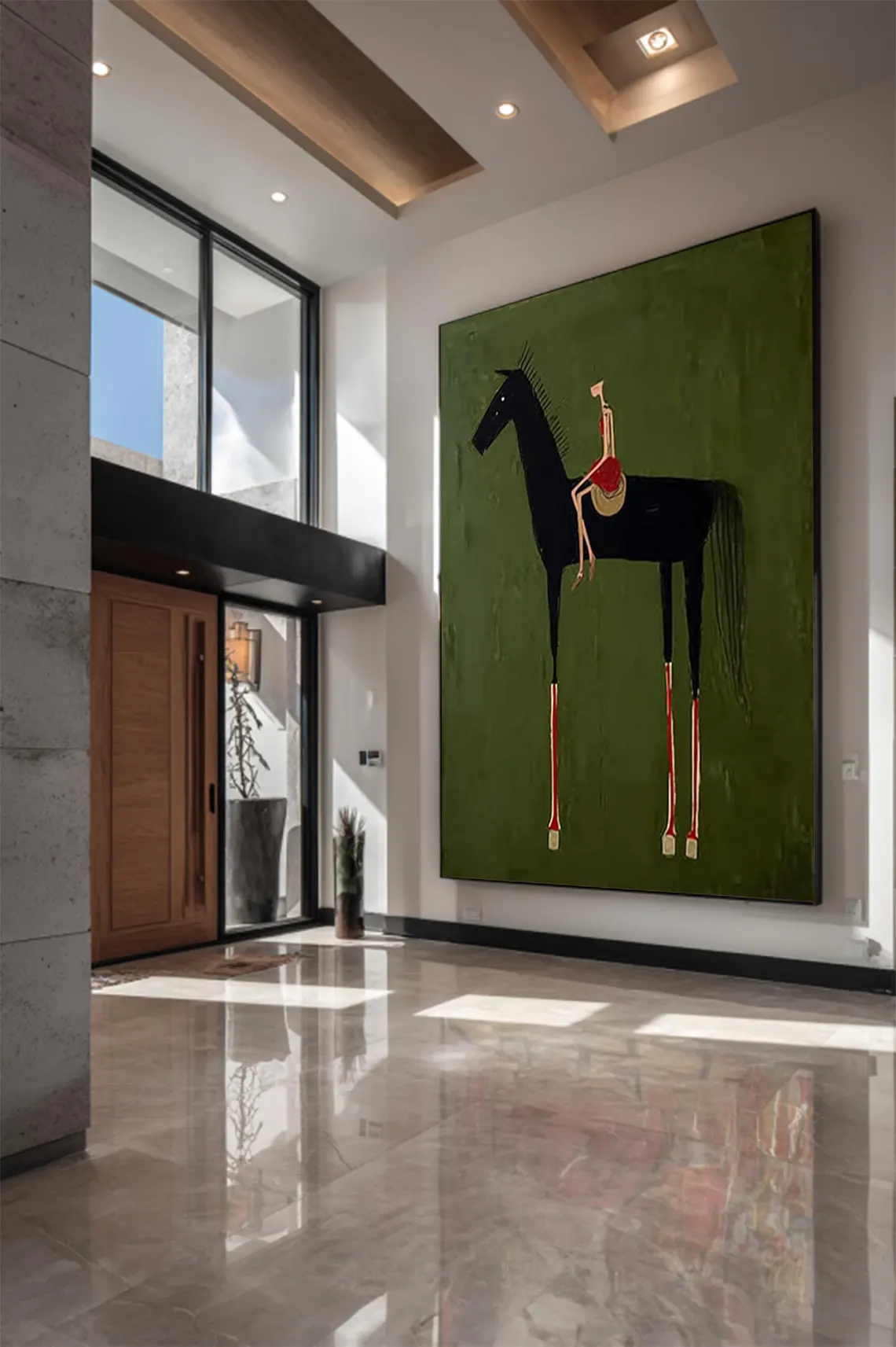 horse art Neutral Home Decorpa - Vintage Toys Collection recension och pris
