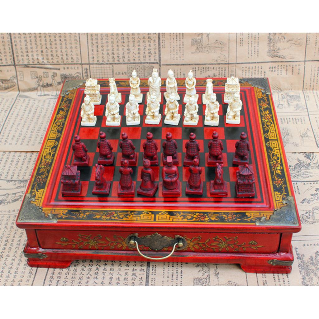 Vintage Chess Luxury Resin Chi - Vintage Collectible Board Games recension och pris