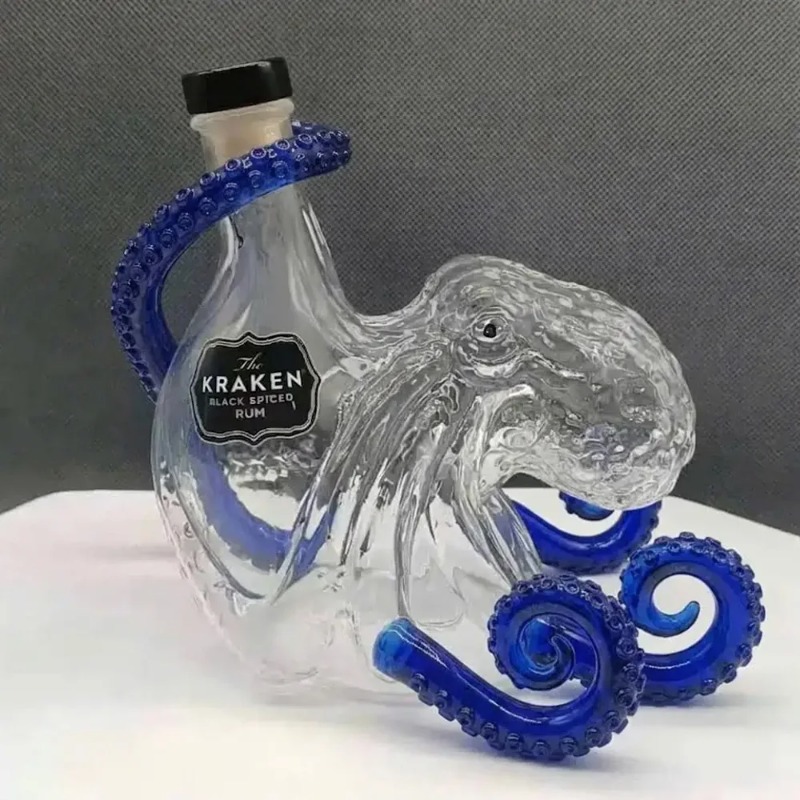 Kraken Octopus Whiskey Decante - Vintage Collectible Bottles recension och pris