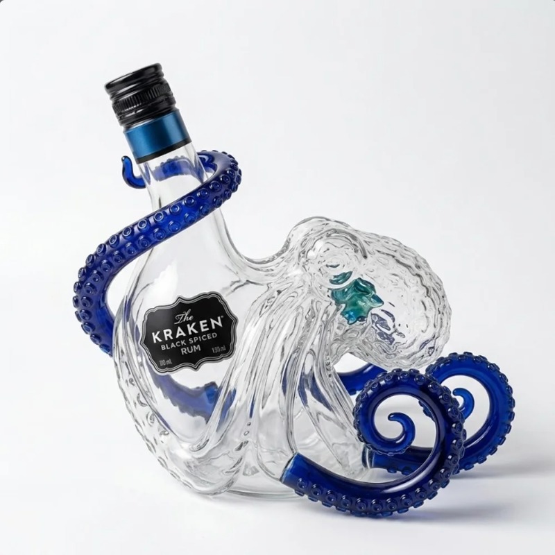Kraken Octopus Whiskey Decante - Vintage Collectible Bottles recension och pris