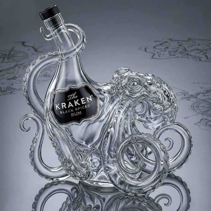 Kraken Octopus Whiskey Decante - Vintage Collectible Bottles recension och pris