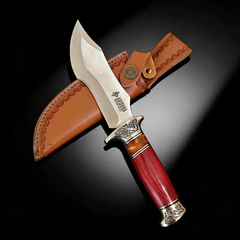 Vintage Straight Blade Knife w - Vintage Collectible Knife recension och pris