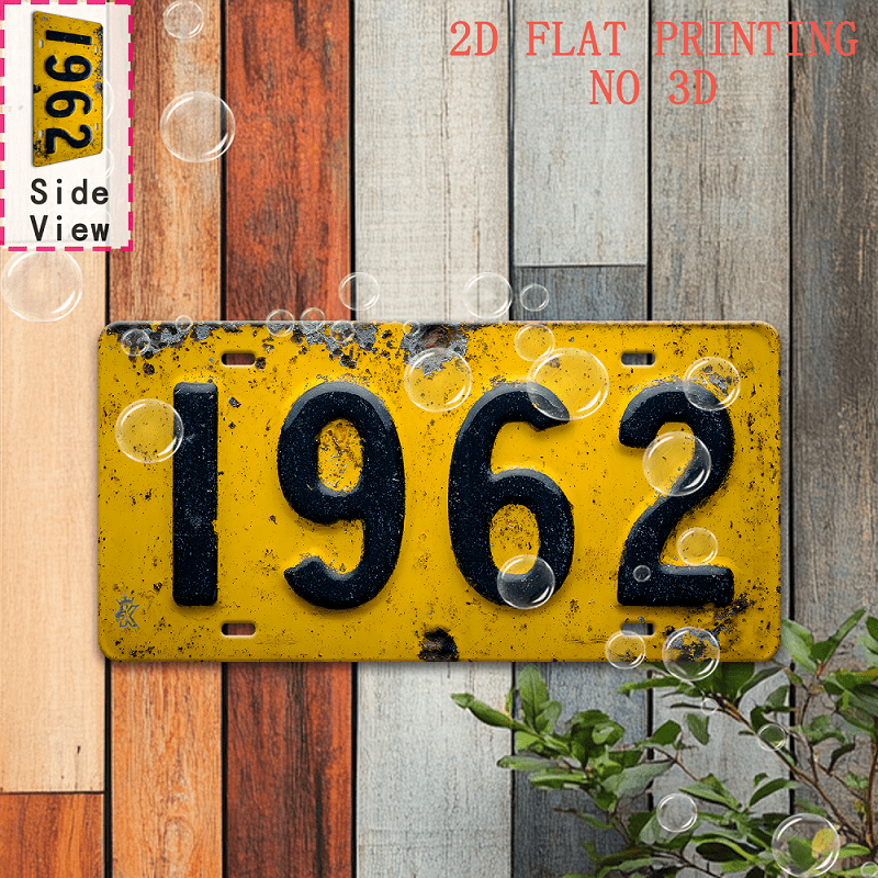 2D Flat - [2D Flat] 1pc Retro  - Vintage Collectible Plates recension och pris