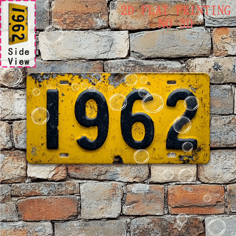 2D Flat - [2D Flat] 1pc Retro  - Vintage Collectible Plates recension och pris