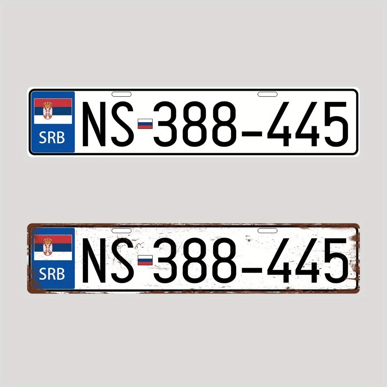 Customizable Retro Serbian Met - Vintage Collectible Plates recension och pris
