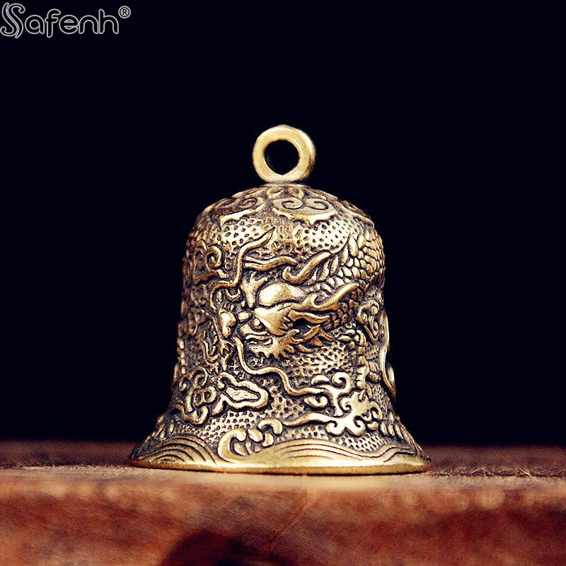 1PCS Vintage Brass Bell Carved - Vintage Collectible Bells recension och pris