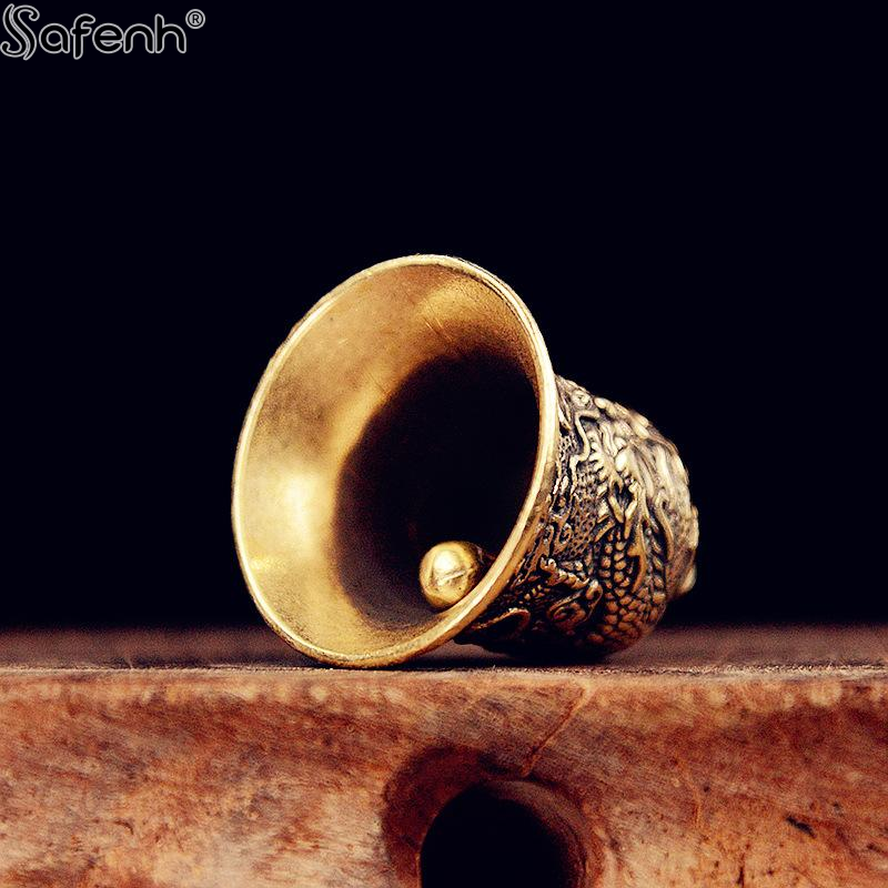 1PCS Vintage Brass Bell Carved - Vintage Collectible Bells recension och pris