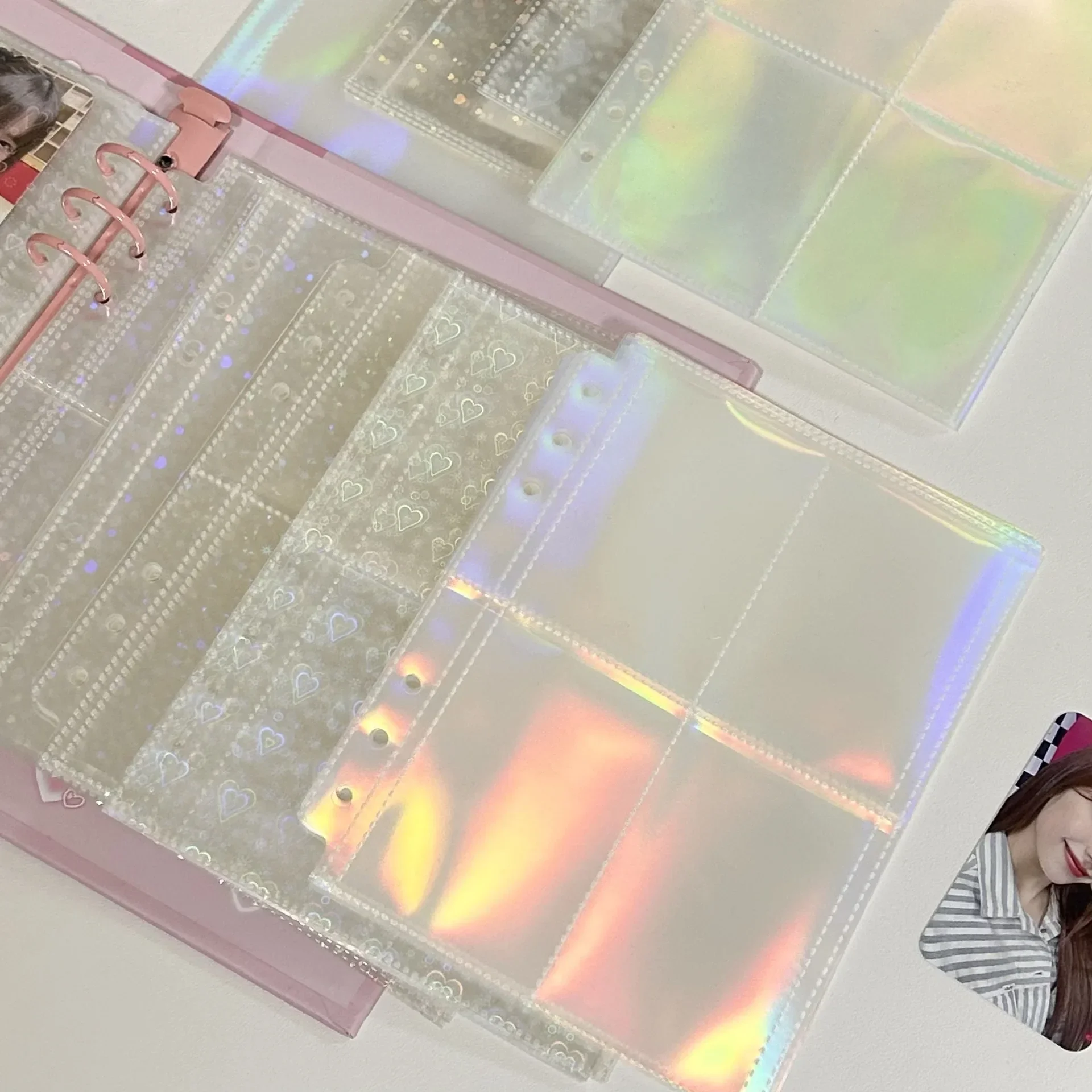 10pcs A5 Heart Binder Sleeves  - Polaroid Photo Album recension och pris