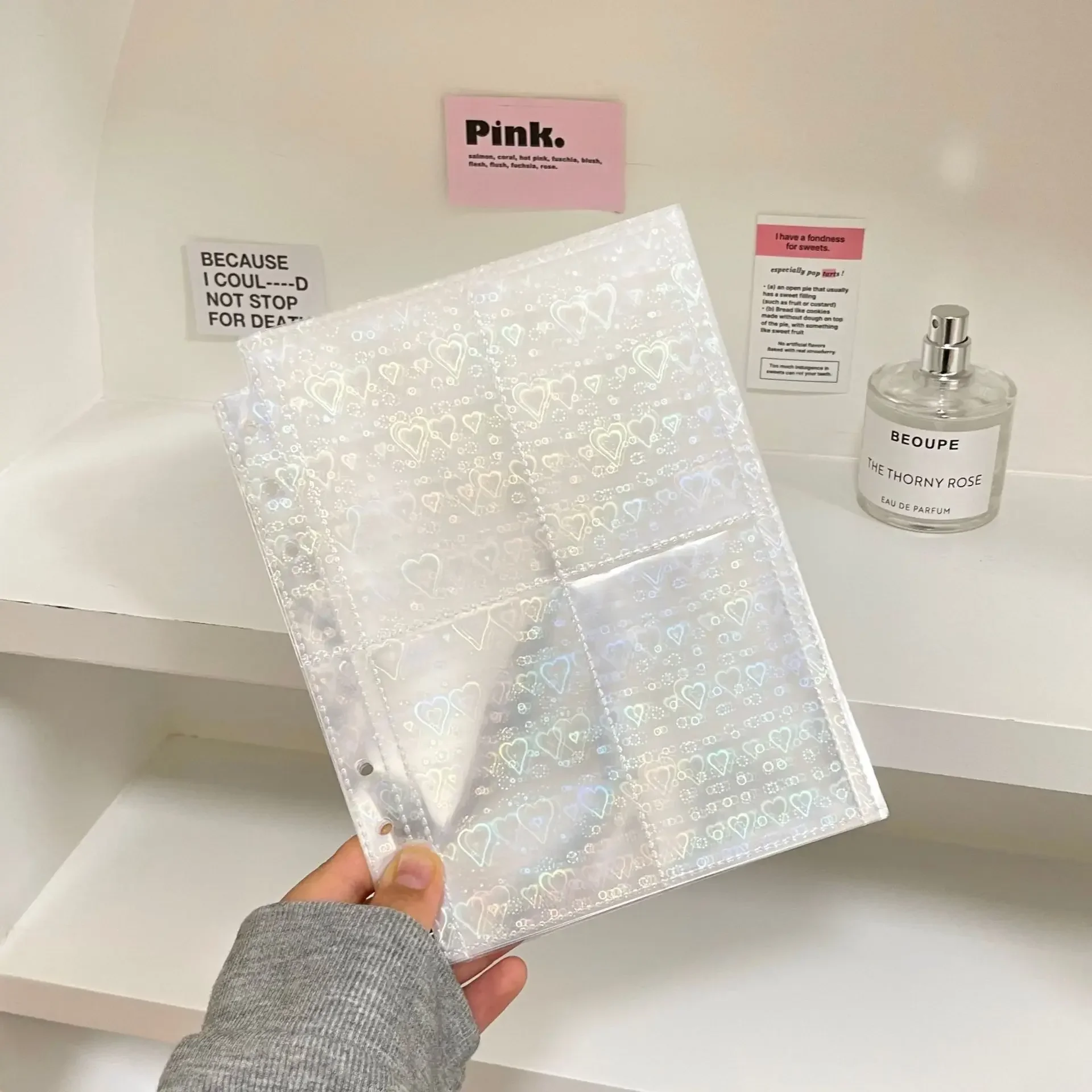 10pcs A5 Heart Binder Sleeves  - Polaroid Photo Album recension och pris