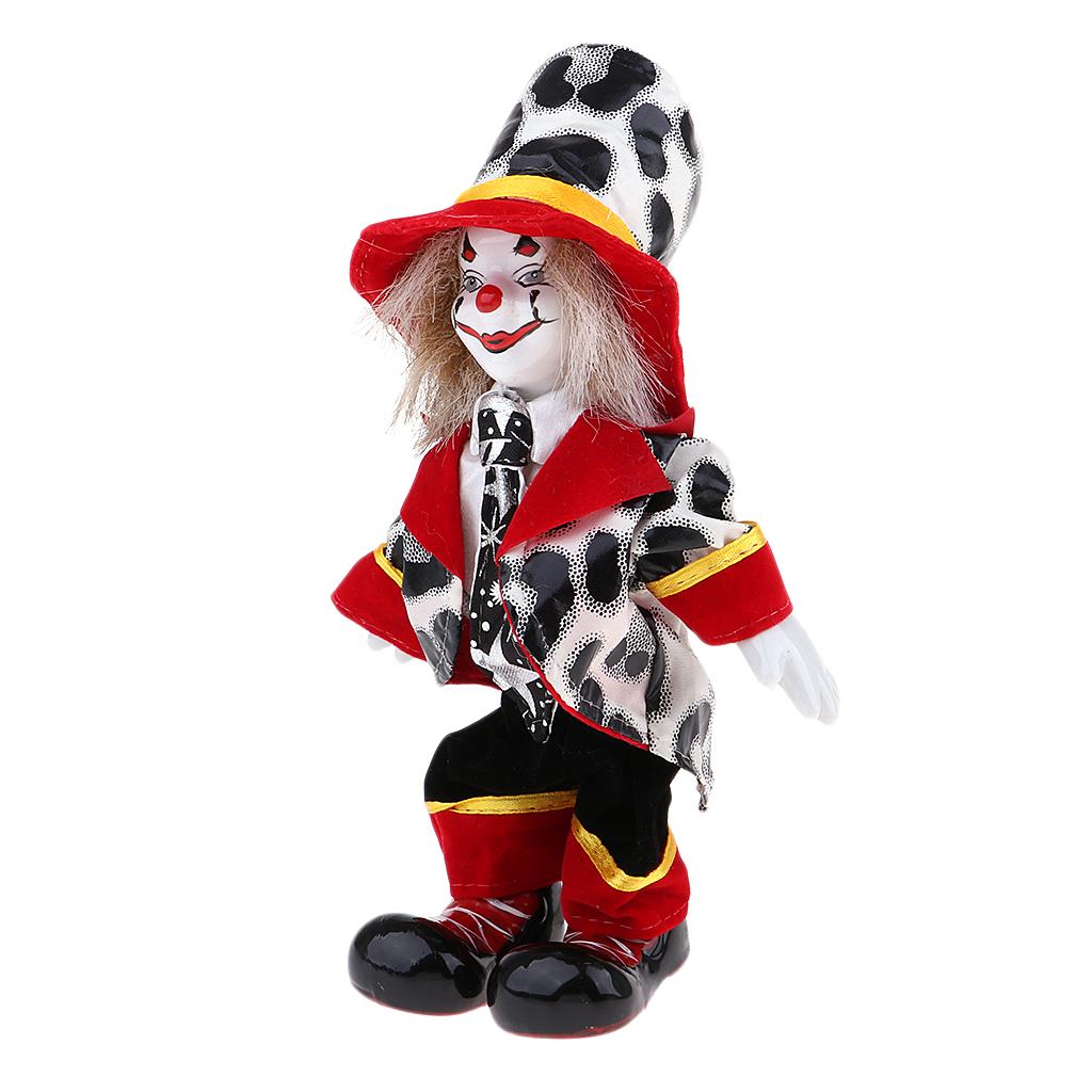 Decorative Porcelain Clown Dol - Vintage Collectible Clowns recension och pris