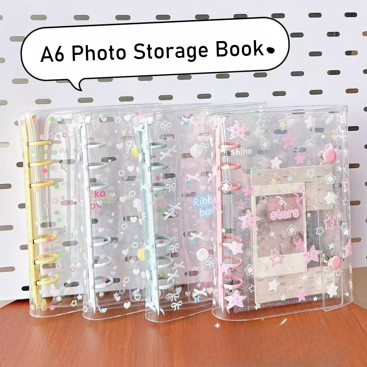 A6 Polka Dot Star Bow Photo Al - Polaroid Photo Album recension och pris