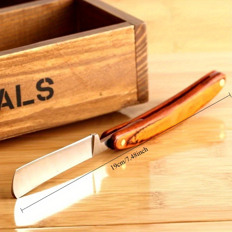 1Pc Vintage Folding with Wood  - Vintage Collectible Knife recension och pris