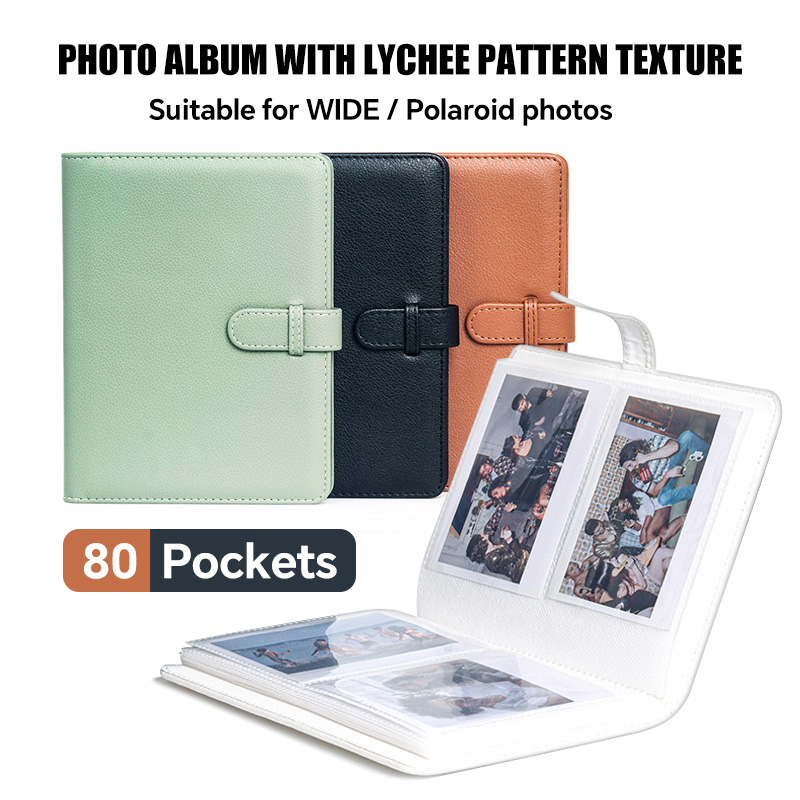 80 Pockets Instant Wide Photo  - Polaroid Photo Album recension och pris
