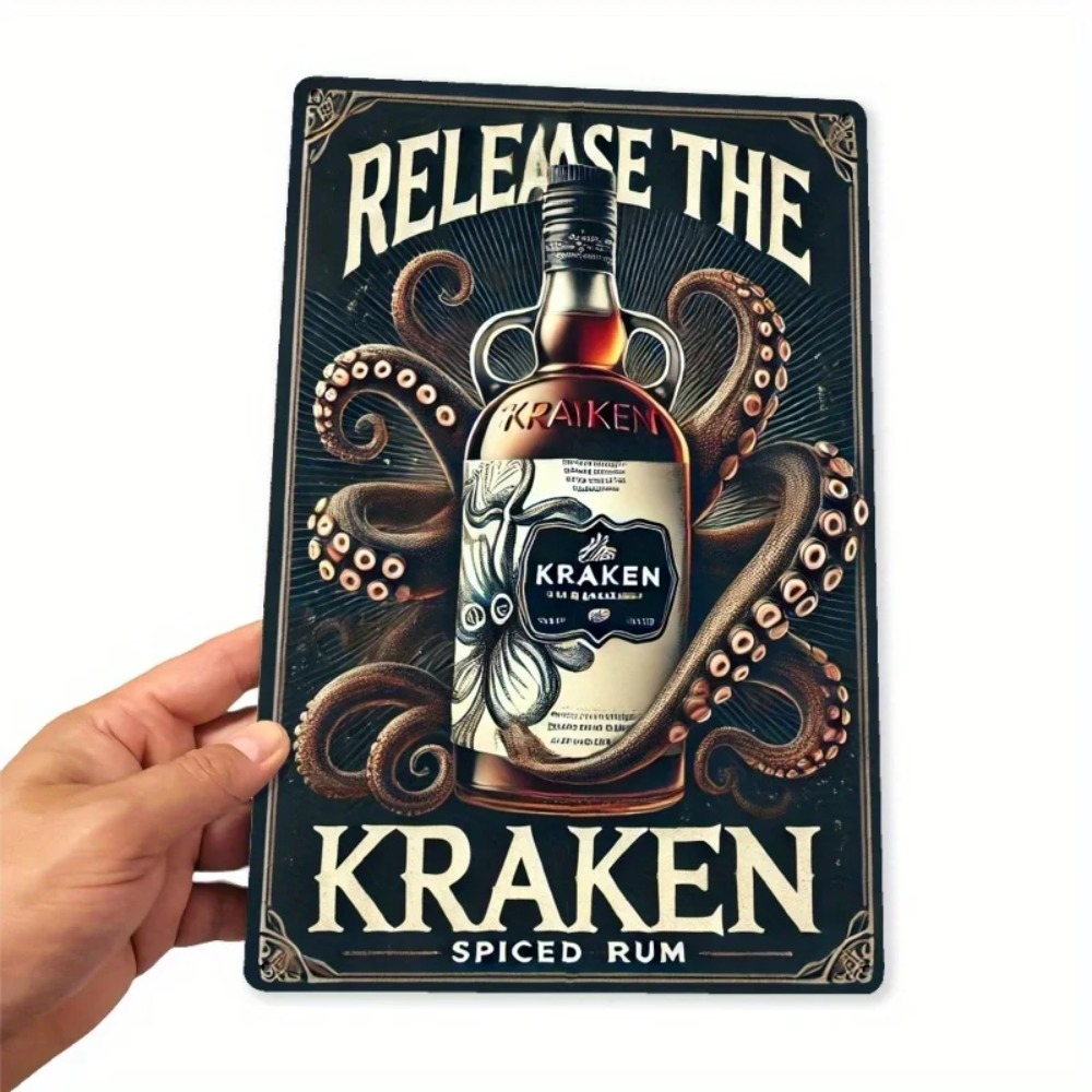 Vintage Kraken Spiced Rum Meta - Vintage Collectible Plates recension och pris